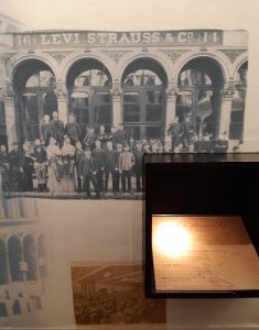 Foto Jenasfabrik von Levi Strauss in Amerika