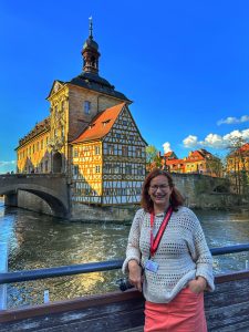 Das Rathaus in Bamberg - auf einer Insel gelegen 