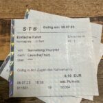 Zurück nach Lauscha mit der Bahn